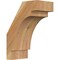 Ekena Millwork 6"W x 10"D x 14"H Merced Rough Sawn Knee Brace, Western Red Cedar BRC06X10X14MRC00RWR - alternate 1